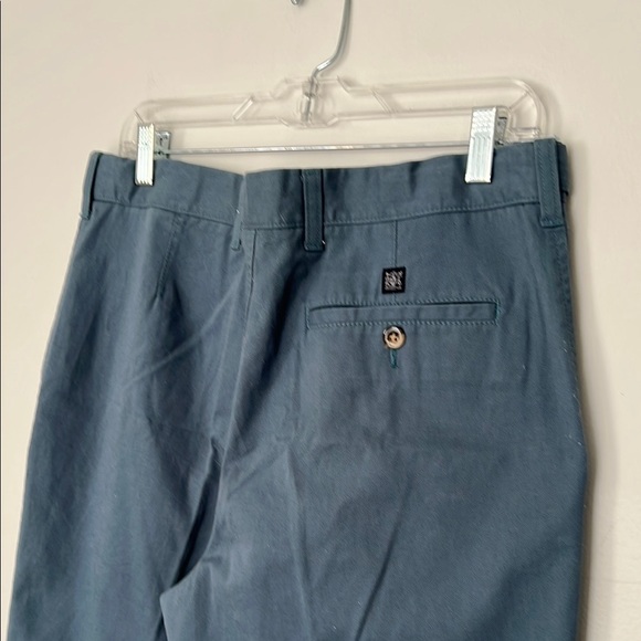 Blue Chinos with Straight-Leg Fit and Belt Loops - Picture 4 of 5